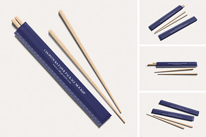 Chopsticks Mockup, a Packaging Mockup by Twins_studio926