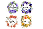 Happy Mother’s Day Birth Flower Clip, an Illustration by Designworld (Thumbnail 4 of 7)