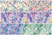Exotic Birdy Seamless Pattern, a Pattern Graphic by STUDIO CHOTI (Thumbnail 4 of 8)