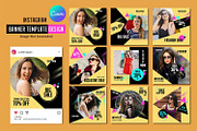 Instagram Promotional Post Template, a Social Media Template by Template Shop (Thumbnail 1 of 4)