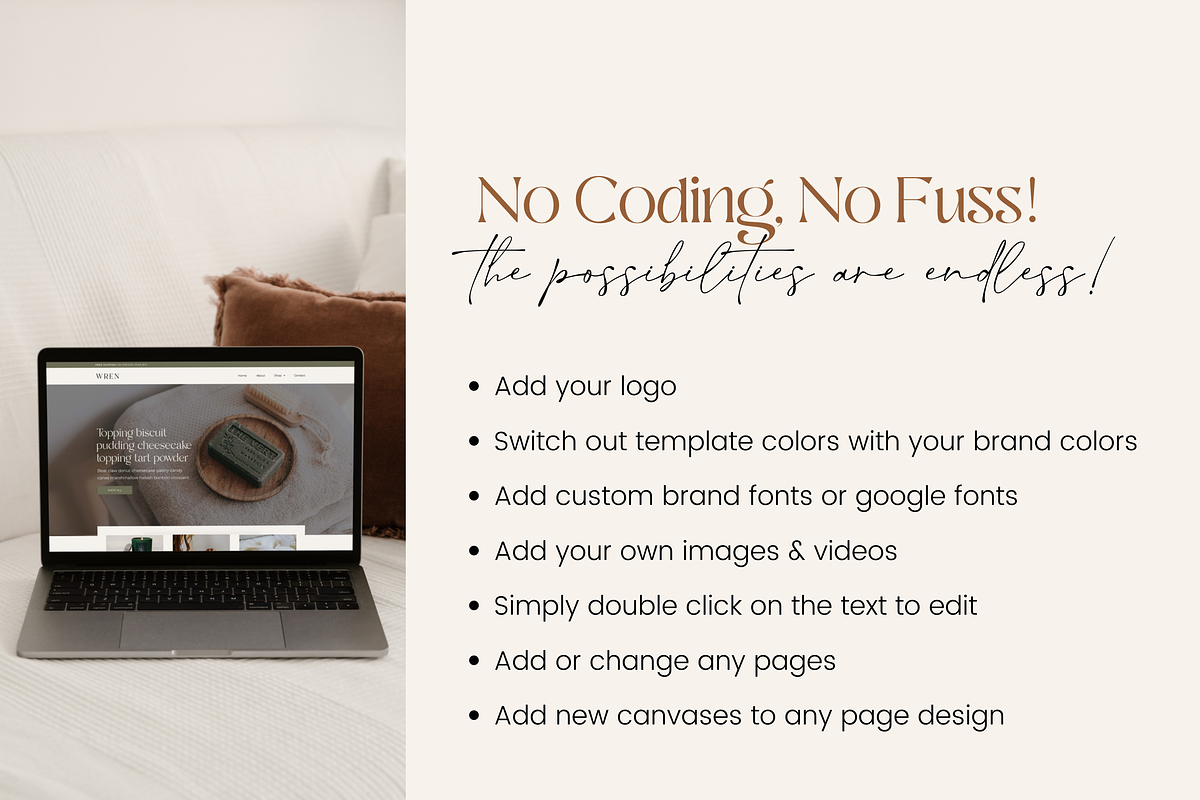 Showit Website Template - Wren, a Websites & App Template by Capri & Rome (Photo 4 of 6)