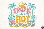Tropic Like It's Hot Summer Sublimat, a Texture Illustration by DreamPrint404 (Thumbnail 1 of 6)