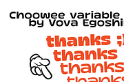 Choowee Variable, a Sans Serif Font by TypeMate (Thumbnail 12 of 12)