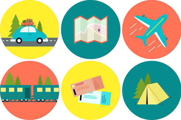 Travel Icon Set
