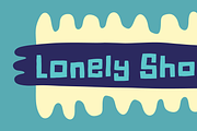 Lonely Shore, a Handwritten Font by pizzadudedotdk (Thumbnail 1 of 10)
