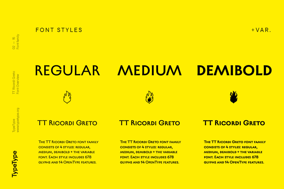 TT Ricordi Greto, a Sans Serif Font by TypeType (Photo 2 of 15)