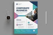 Corporate Business Flyer Design, a Flyer Template by MightyDesign (Thumbnail 1 of 8)