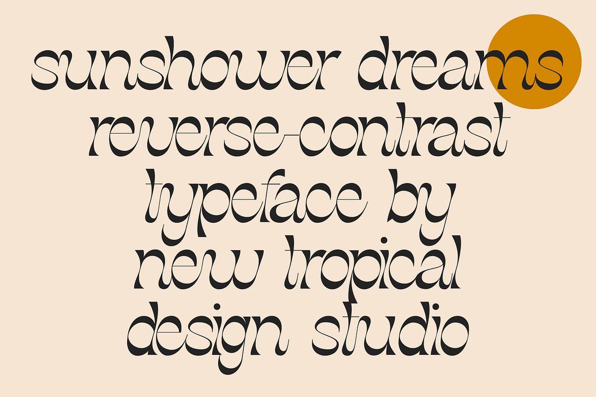 Sunshower Dreams - Exotic Font, a Script Font by Tropical Type (Photo 8 of 13)