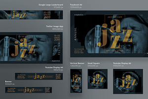 Banners Pack Jazz Festival