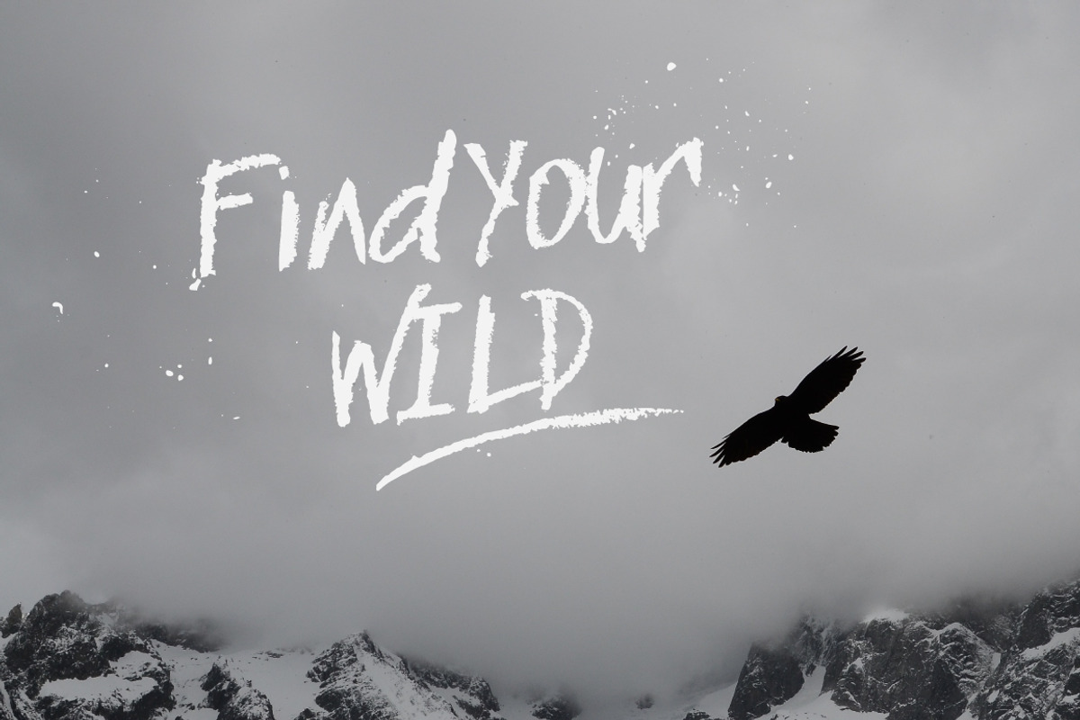 Nameless typeface, a Script Font by Anna Ivanir (Photo 5 of 9)