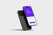 iPhone 16 Pro Mockup, an iPhone Mockup by suciamairastd (Thumbnail 4 of 5)