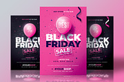Black Friday Flyers, a Flyer Template by Rome B Creation (Thumbnail 1 of 3)