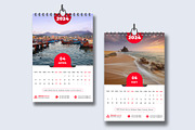 Calendar 2024 Template, a Stationery Template by pixelcreatx (Thumbnail 3 of 7)