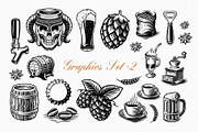Vintage Fonts & Graphics Bundle, a Handwritten Font by Harry Kasyanov (Thumbnail 11 of 16)