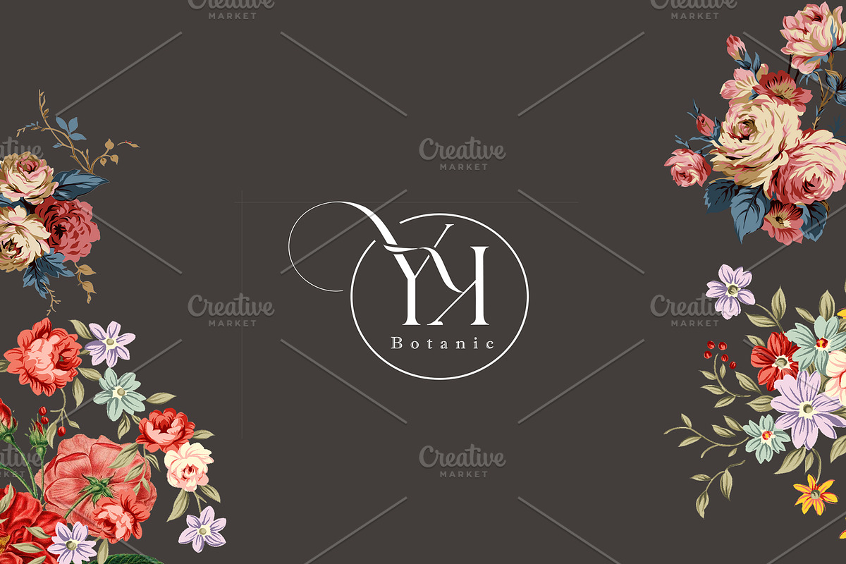 Hand made Botanic Logo KIT, a Branding & Logo Template by Zsstudio (Photo 3 of 8)