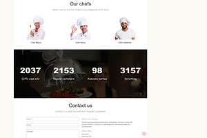 Gourmet, WordPress Cafe & Restaurant