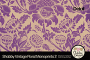 Shabby Vintage Floral Backgrounds 2, a Texture Graphic by Clikchic Designs (Thumbnail 3 of 5)