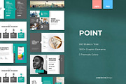 Point PowerPoint Template, a Presentation Template by Creathrive Design (Thumbnail 1 of 8)