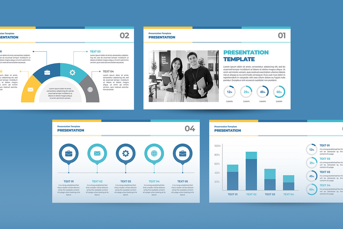 Business Strategy Presentation, a Presentation Template by CreativeUP (Photo 4 of 6)