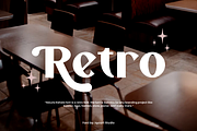 Nesyta Rafode - Stylish Retro Font, a Sans Serif Font by Iqsiart Studio (Thumbnail 7 of 7)