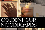 Golden Hour Moodboard Mockups, a Product Mockup by Duet Atelier (Thumbnail 1 of 6)