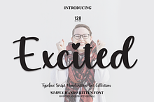 Excited | Script Font