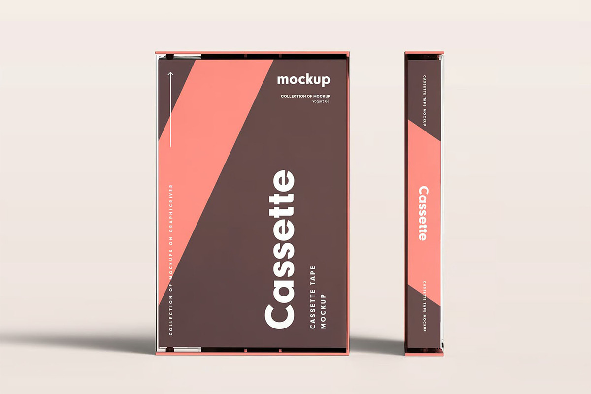 Cassette Mock-up, a Product Mockup by zippypixelstudio (Photo 15 of 15)