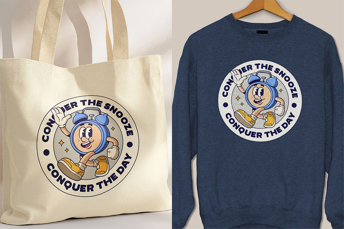 Retro Weker Characters, an Object Illustration by Graptail (Photo 7 of 9)