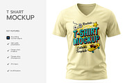 Polo & Crew Neck T-Shirt Mockup Set, a Shirt Mockup by graphypix (Thumbnail 4 of 14)