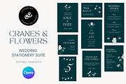 Illustrated Wedding Stationery Suite, a Print Template by Gabba Delgado (Thumbnail 1 of 7)