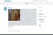 Oneworx, a WordPress Template by themeworx (Thumbnail 3 of 4)