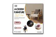 Furniture Shop Flyer Template, a Flyer Template by YUDesignStore (Thumbnail 1 of 6)
