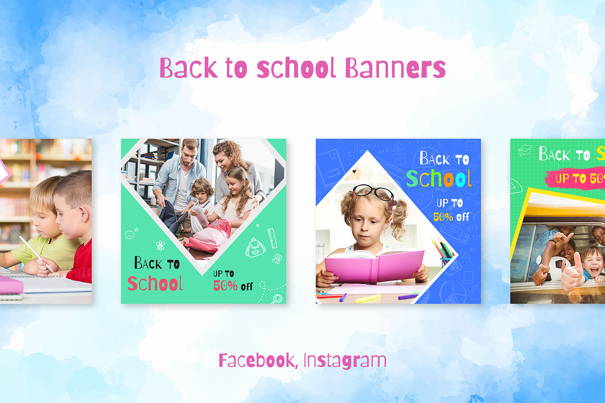 10 Back To School Banner, a Social Media Template by Nisha Droch (Photo 2 of 4)