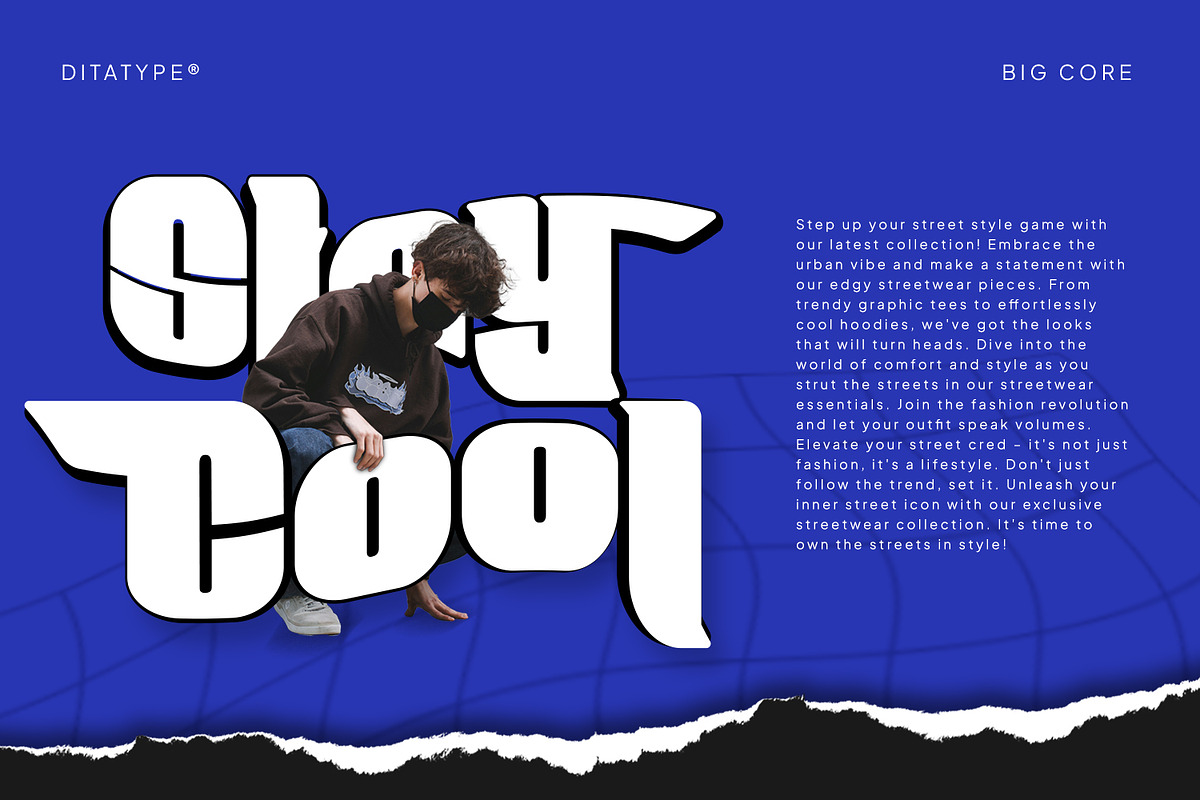 Big Core, a Symbol Font by Ditatype (Photo 7 of 12)