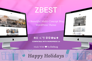 ZBest - Multi-Concept Blog Theme