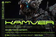 NCL Kamver - Modern Space Font, a Sans Serif Font by Enxyclo Studio (Thumbnail 1 of 12)
