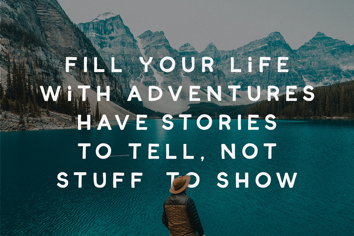 Explore Adventure Font Duo, a Sans Serif Font by Lollipop Hand Drawn (Photo 5 of 8)