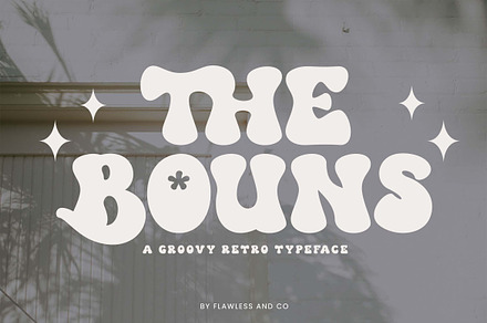 The Bouns, a Script Font by Flawless And Co