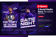 Esports Instagram Story Pack, a Social Media Template by OnurDemircan (Thumbnail 2 of 3)