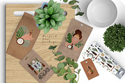 Organic cosmetics - big collection, an Illustration by Lana Sham (Thumbnail 12 of 15)