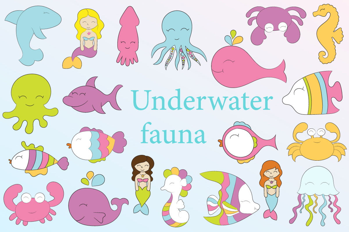 Underwater world, an Animal Illustration by My Sweet Dreams (Photo 1 of 3)