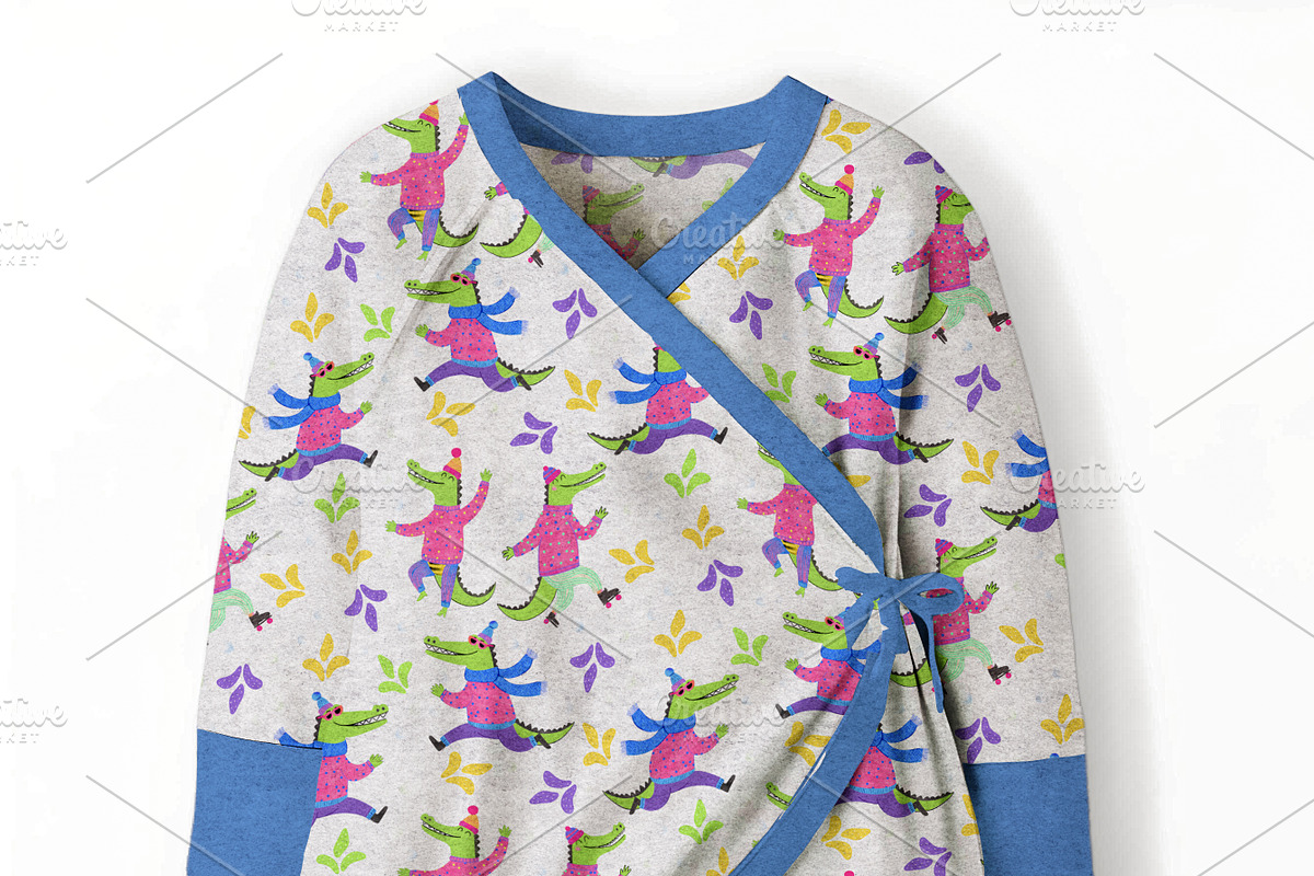 Croc-ON-Roll Collection, a Pattern Graphic by Nora Gad (Photo 17 of 21)