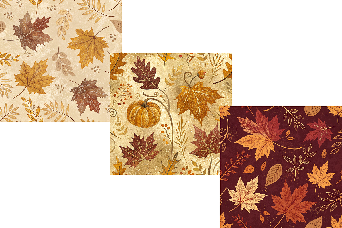 Fall Spice Textures Seamless Pattern, a Pattern Graphic by FloridPrintables (Photo 4 of 12)