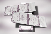 Vintage Luncheon Ticket Template, a Stationery Template by Godserv Designs (Thumbnail 3 of 7)