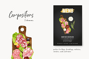 Cold Cuts Food Illustrations., an Object Graphic by NiKO (Thumbnail 5 of 9)