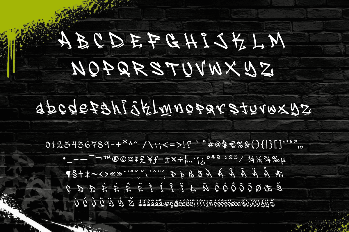 Brickscrawl Font, a Handwritten Font by Letterhanna Studio (Photo 2 of 10)