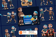 Friendship 3D Character, a Characters & Person 3D Model by orenjidesign (Thumbnail 8 of 8)