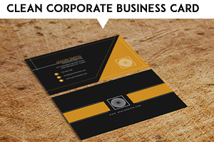 Clean Corporate Business Card