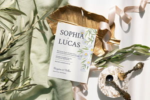 Citrine - Wedding Invitation Suite