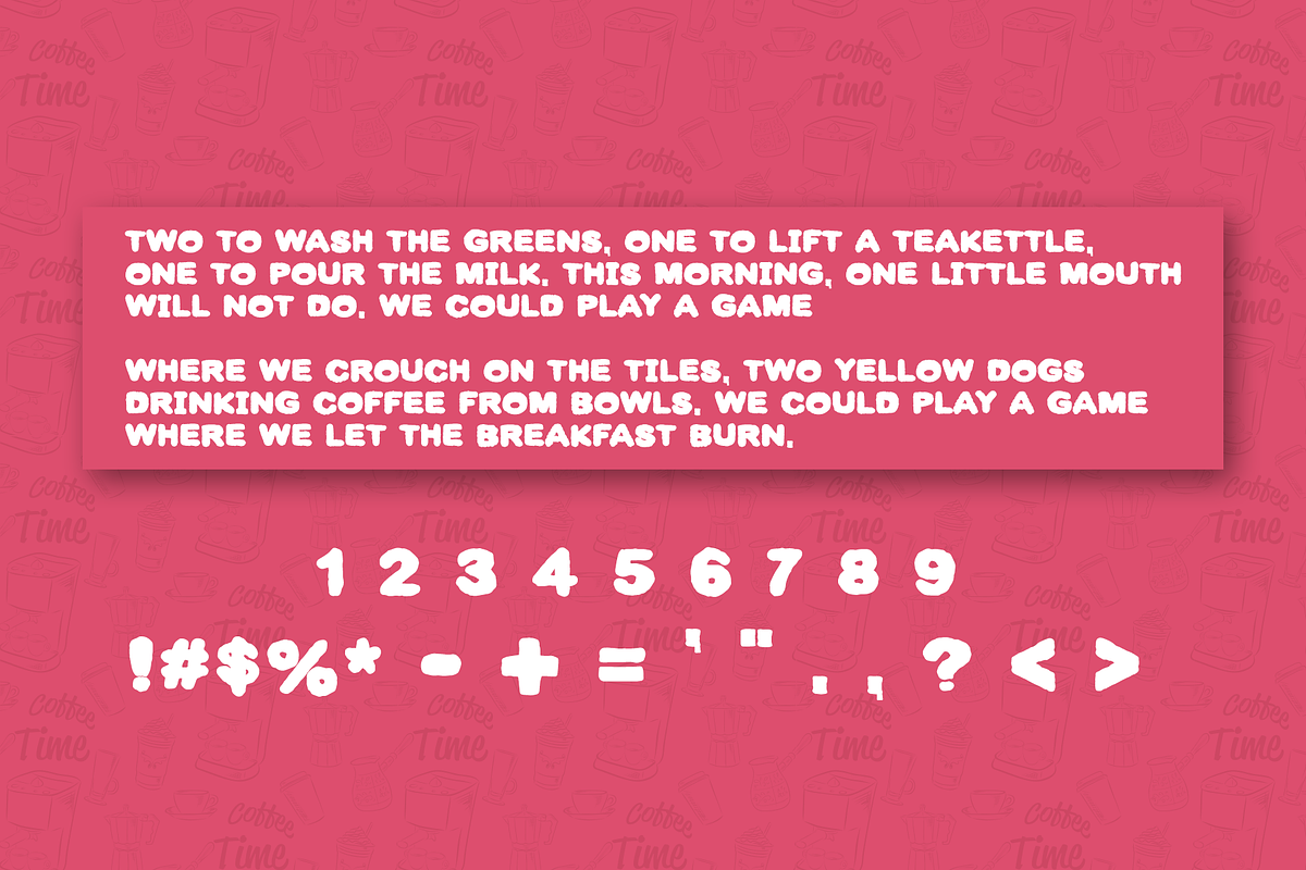Cookies - A wiggly display font, a Font by Beshr Abdulhadi (Photo 8 of 8)